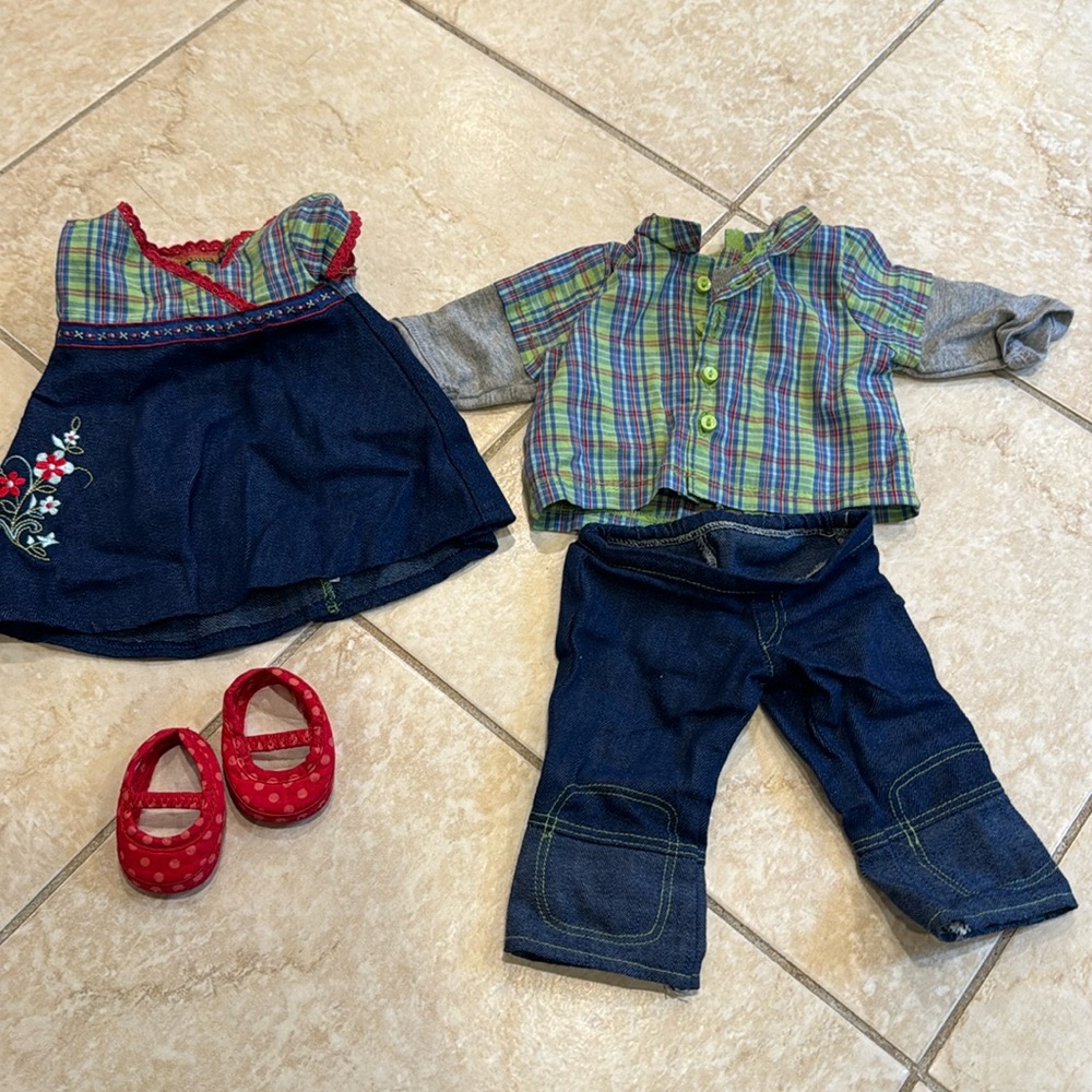 American Girl Doll Bitty Baby Outfit Set